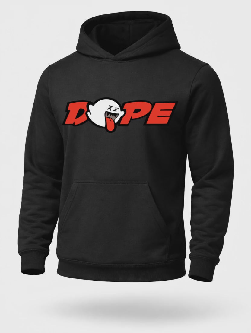 DOPE Meme Hoodie – Funny Ghost Graphic Streetwear Hoodie