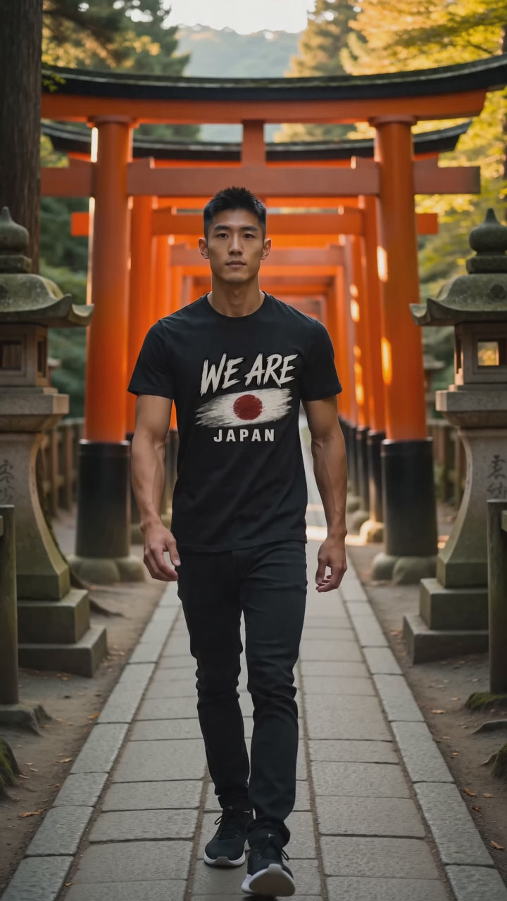 WE ARE Japan Graphic Tee | Japan Heritage Flag T-Shirt