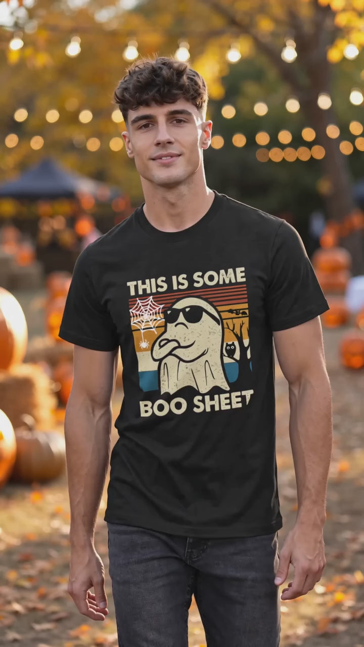 This Is Some Boo Sheet Funny Ghost Halloween Shirt