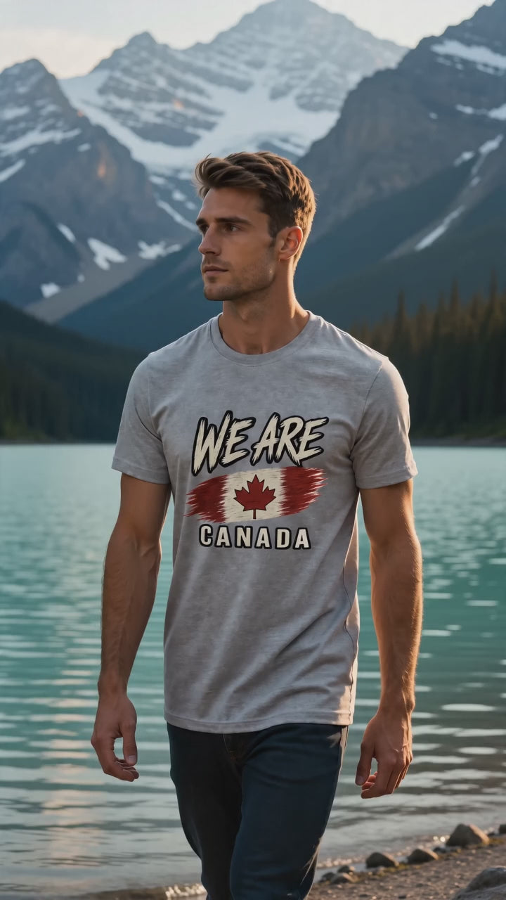 We Are Canada Heritage Flag Unisex T-Shirt