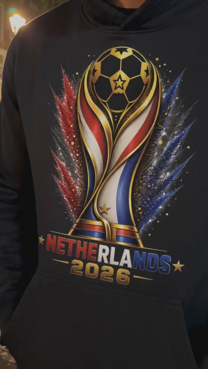 Netherlands 2026 Soccer Hoodie | Dutch Football Fan Streetwear Pullover